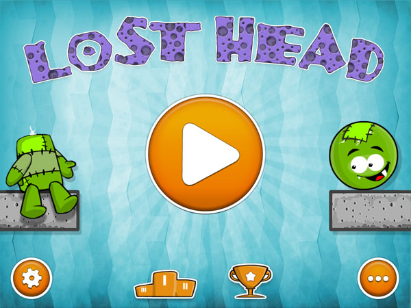 меню игры Lost Head для iPhone