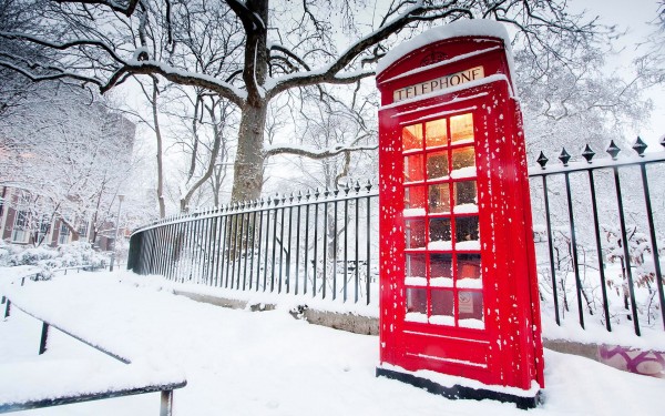 зима в Лондоне