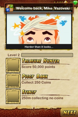 temple run 2 for iPhone